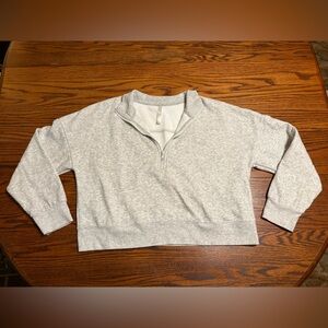 Fabletics Cropped Quarter Zip